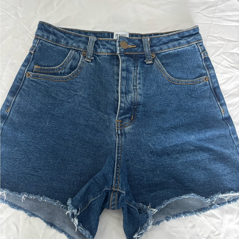 Princess Polly Blue Jean Shorts